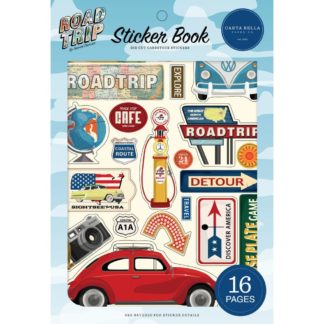Carta Bella Sticker Book tarralehtiö – Road Trip