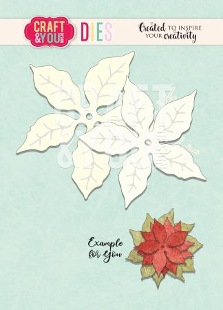 Craft and You stanssi – Poinsettia 2