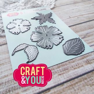 Craft and You stanssi – Rose with Leaves
