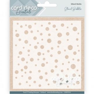 Card Deco sapluuna - Bubbles