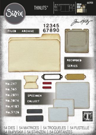 Sizzix Thinlits stanssi - Specimen