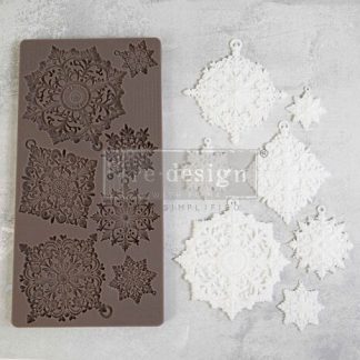 Prima Marketing, Re Design Moulds – Dazzling Ornates (Lumihiutaleet)