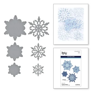 Spellbinders stanssit - Layering Snowflakes