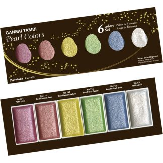 Gansai Tambi värit - Pearls Colors 6 set