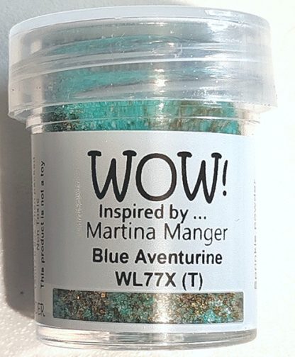 WOW kohojauheet - Blue Aventurine