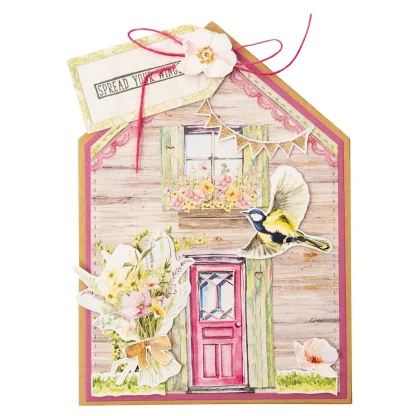 Studio Light stanssit - Spring Meadow, House Card - Image 2