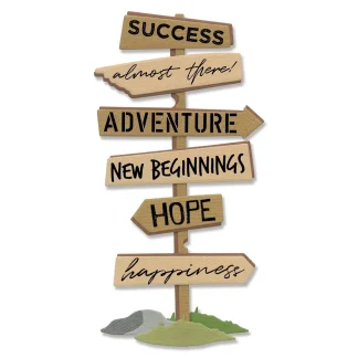 Sizzix Thinlits stanssisetti - Signs For Success