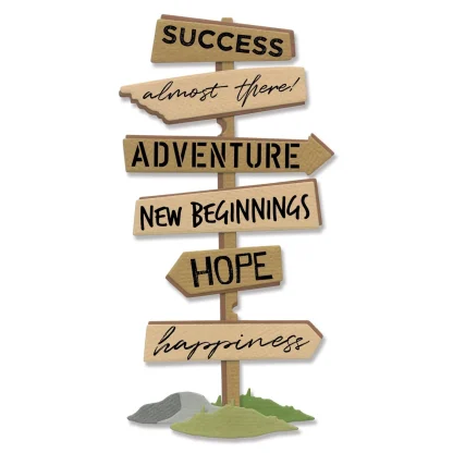 Sizzix Thinlits stanssisetti - Signs For Success