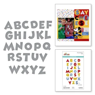Spellbinders stanssit - Classic Mouse, Alphabet