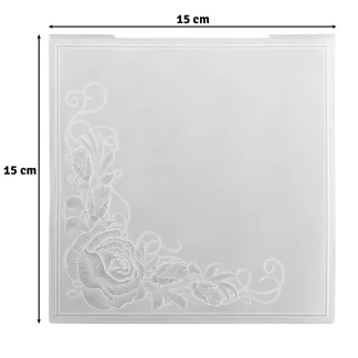 Nellie`s Choice 3D kohokuviointitasku - Rose Corner