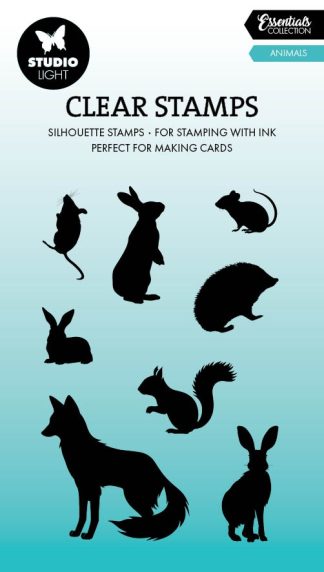Studio Light Clear stamps leimasinsetti - Animals Essentials nr.704