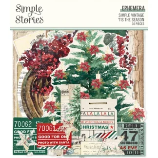 Simple Stories Simple Vintage Leikekuvat - 'Tis The Season