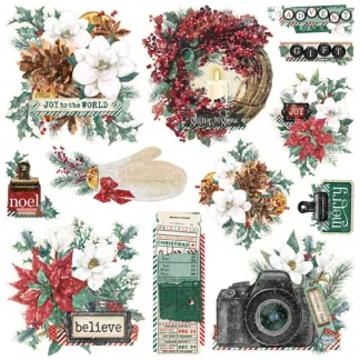 Simple Stories Simple Vintage Pahvileikkeet - 'Tis The Season