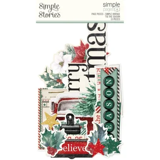 Simple Stories Simple Vintage 'Tis The Season Leike-elementit