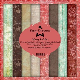 Paper Favourites 6x6 Inch Paperikko - Merry Wishes