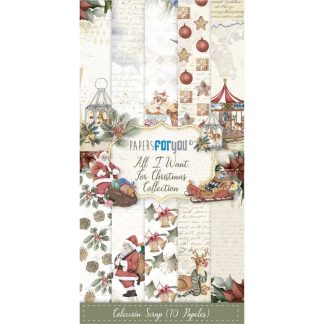 Papers For You Slim Scrap Paperikko - All I Want For Christmas